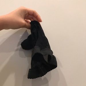 wolford 20s fishnet black tights